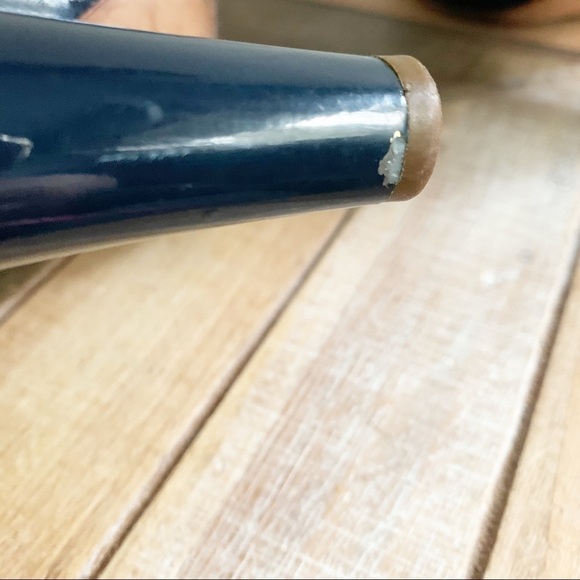 Chanel Blue & Gold Strappy Mary Janes - Picture 12 of 16